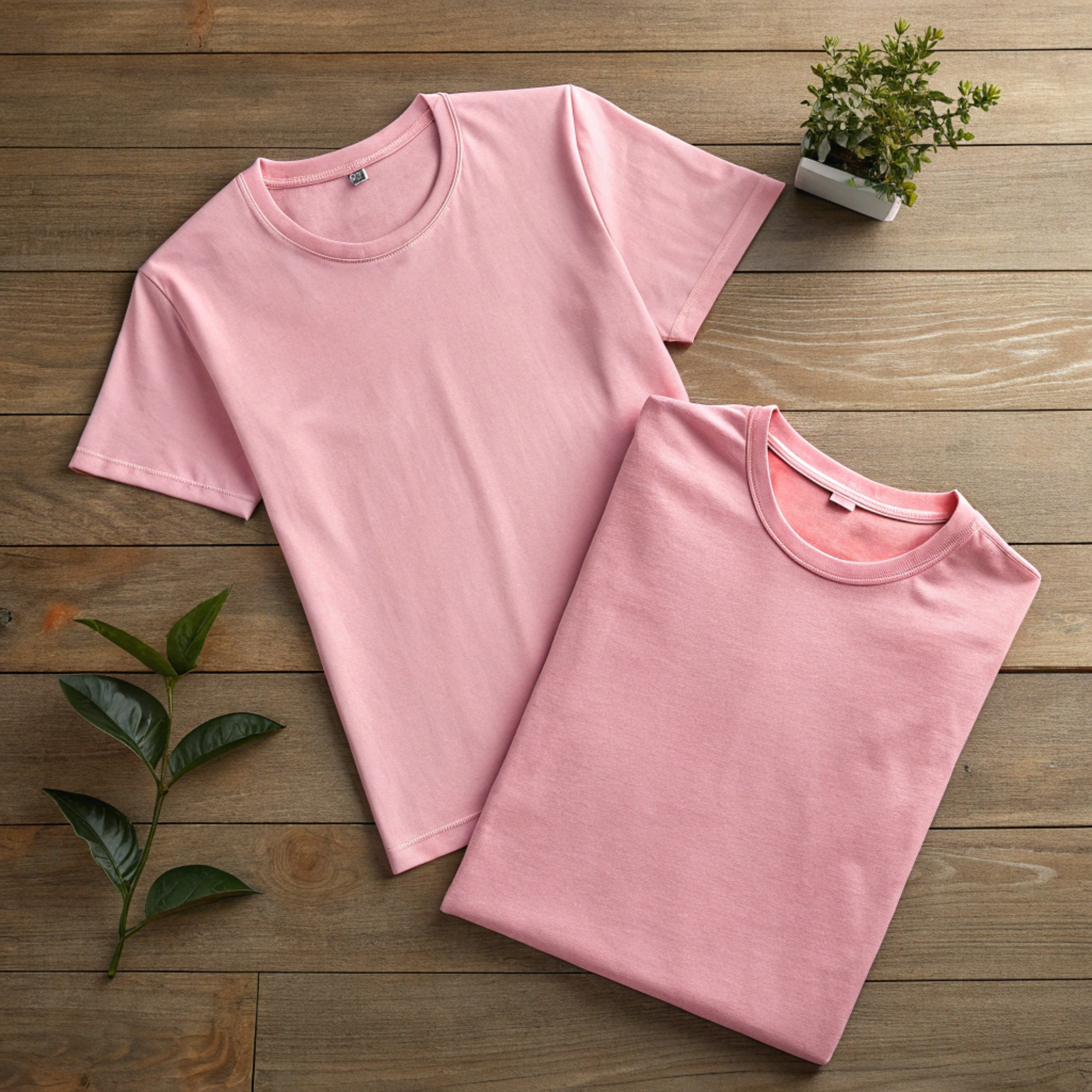 Both A Gildan G500 And G500l T Shirts In Pink Bot
